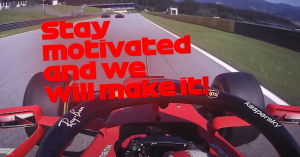 Stay motivated and we will make it.