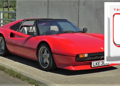 All Electric Ferrari 308 GTE: Absolutely Brilliant Ferrari with Tesla Motor and Batteries