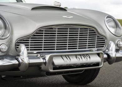 Aston Martin DB5 Goldfinger continuation ready for delivery