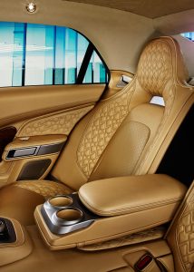 Lagonda Taraf back seat
