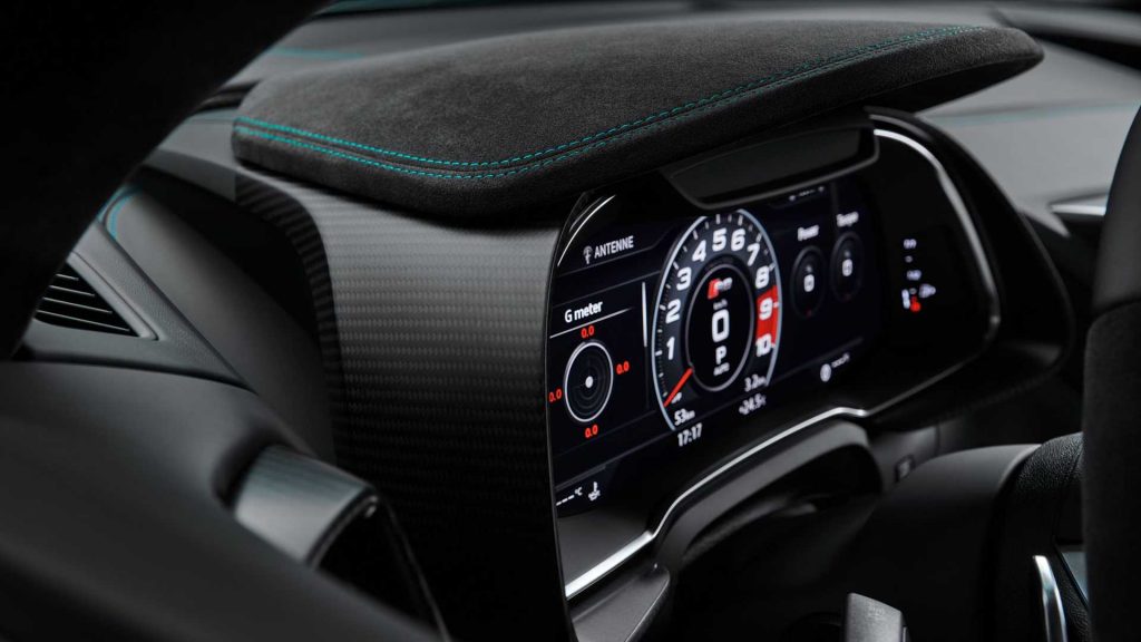 Audi R8 Green Hell Edition Interior