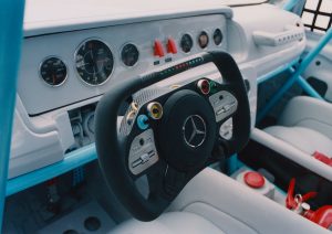 Mercedes AMG G63 steering wheel
