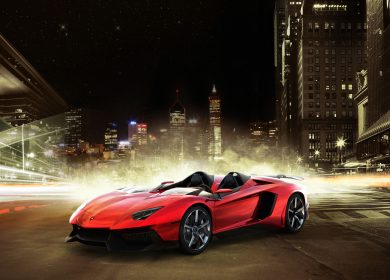 2012 Lamborghini Aventador J Concept Wallpapers
