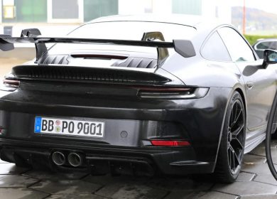 Porsche 911 GT3 Spotted second time at the Nurburgring