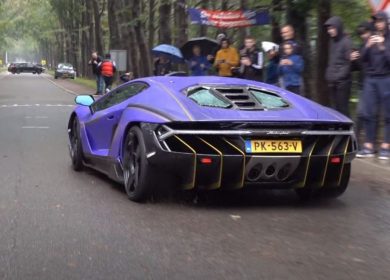 Crazy Lamborghini Centenario Spotted In Netherlands