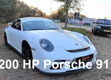 Video:1200 HP Porsche 9ff 911 GT3 with massive turbos