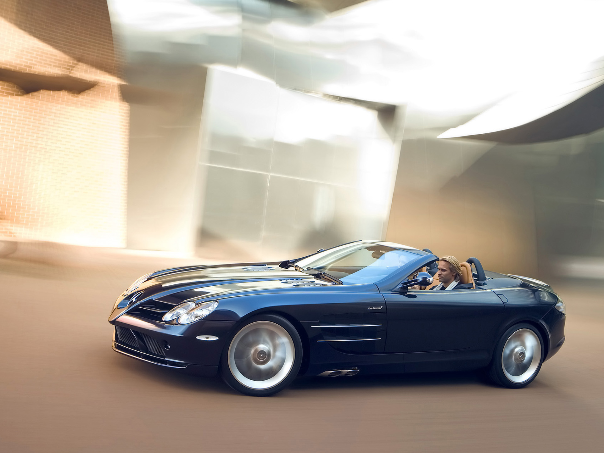 Mercedes-Benz McLaren SLR Roadster Wallpapers