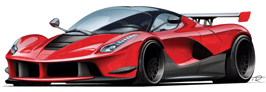 How to draw cars