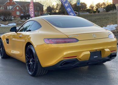 2017 Mercedes AMG GT with only 670 miles up for auction
