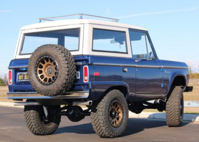 Modified 1974 Ford Bronco up for auction with Bring A Trailer