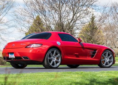 2012 Mercedes-Benz SLS AMG with only 16k miles up for auction