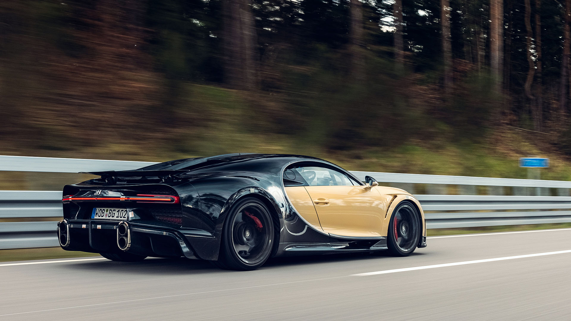 Bugatti Chiron Super Sport testing