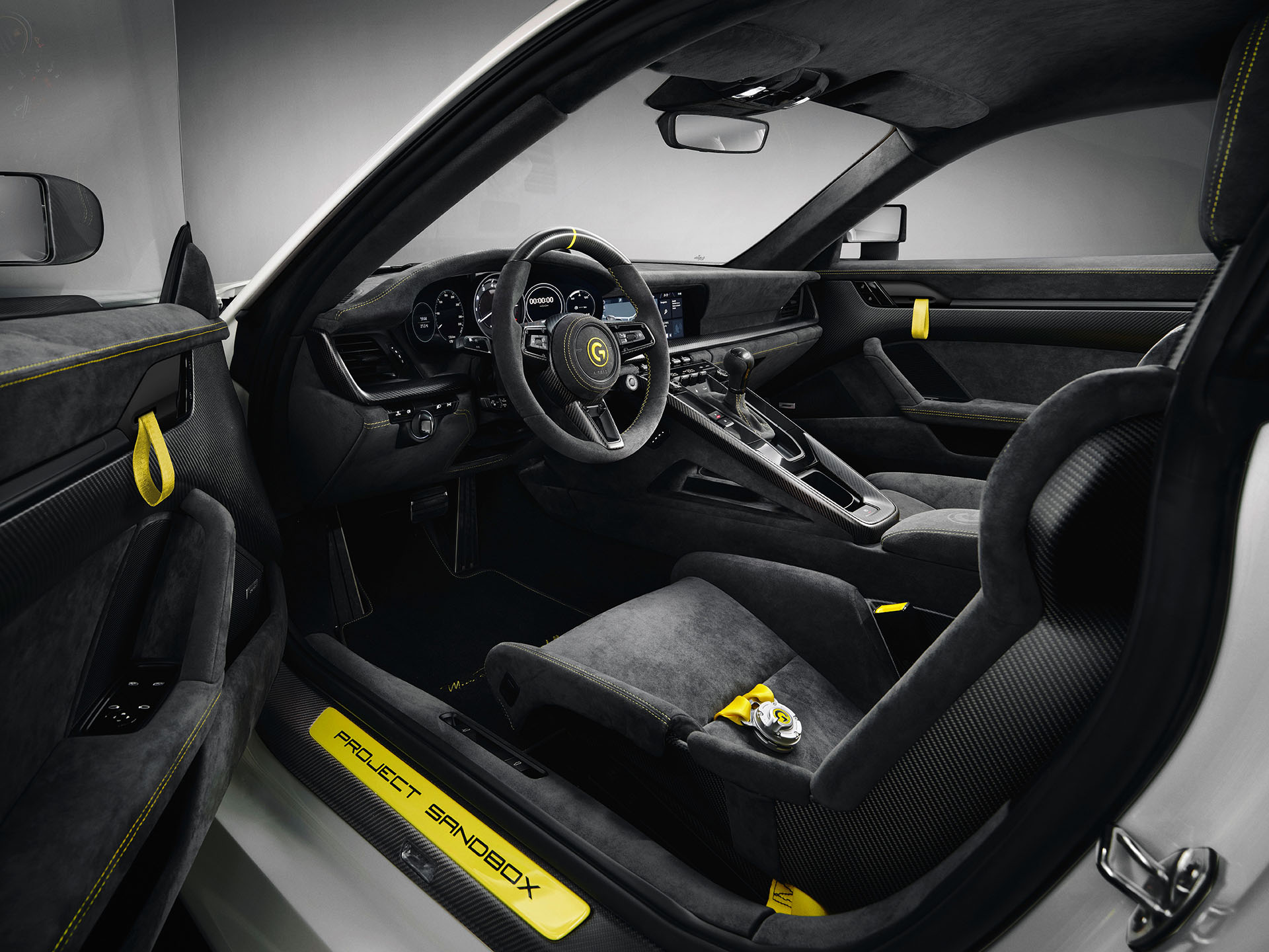 Porsche 959 homage interior