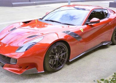 World’s only Ferrari F12 TDF Rosso Monza delivered to Australia