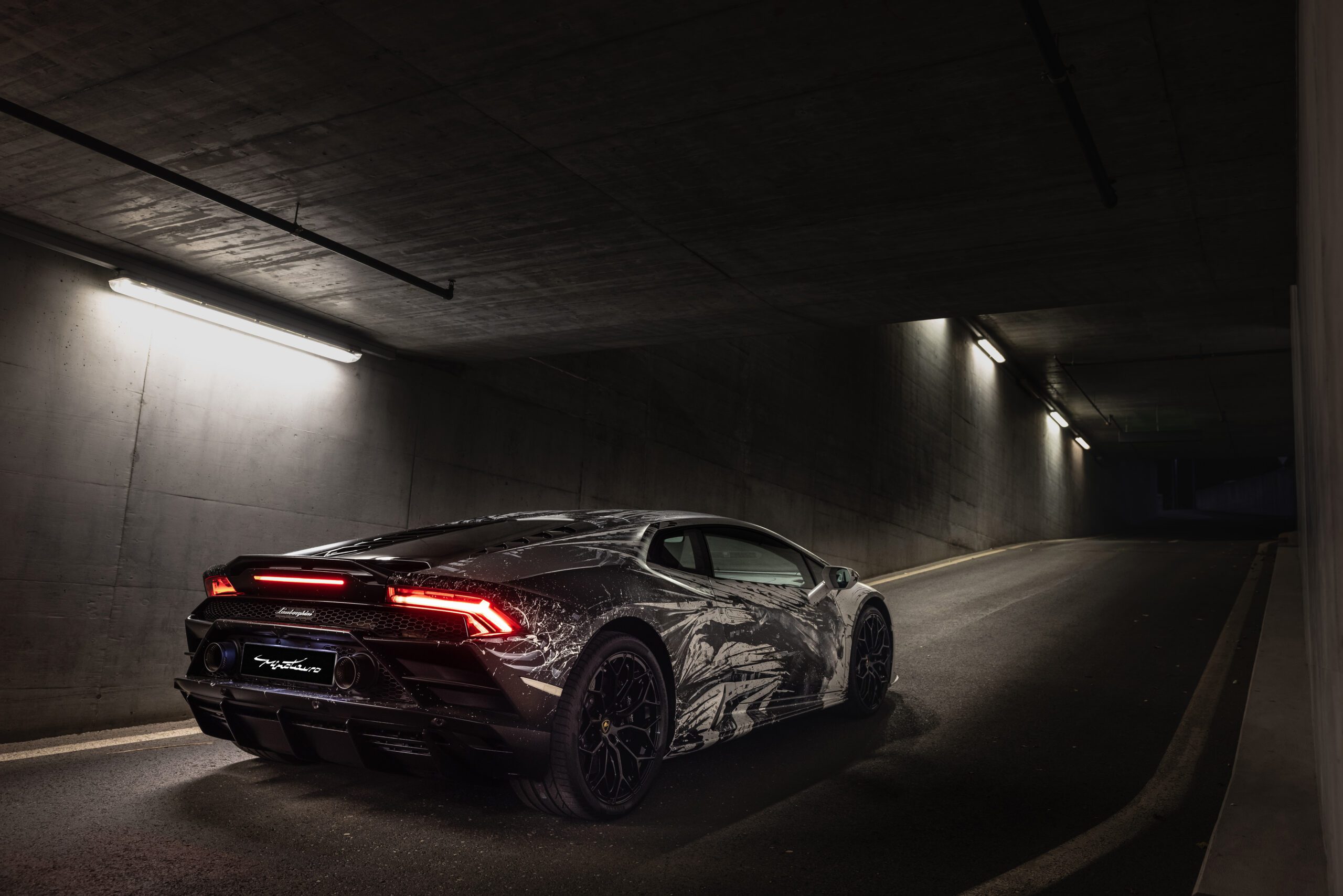 Lamborghini Huracán EVO interpreted by the artist Paolo Troilo